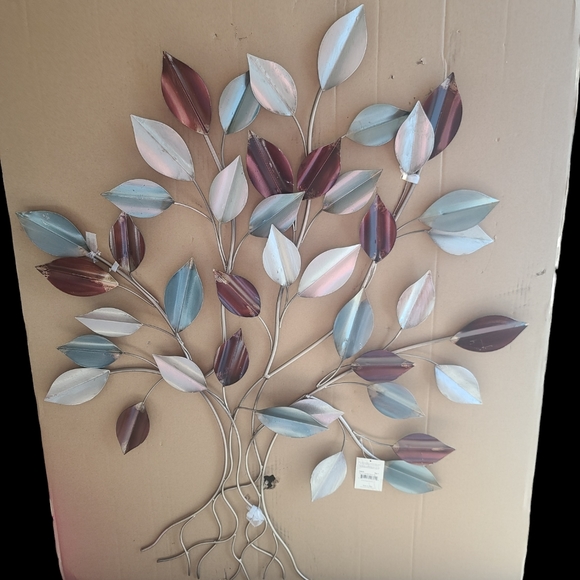 Tree of Life Wall Decor Metal MultiColor Home Decor Regal Art & Gifts 38" - Picture 1 of 17